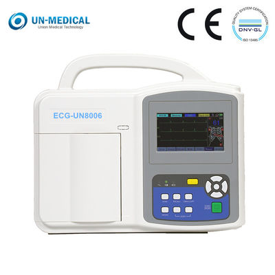 Машина машины медицинская EKG цифров ECG канала сенсорного экрана 6 ISO CE