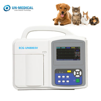 Самое лучшее 12 Мульти-канала водит ветеринарный монитор ECG с толкованием UN8003V
